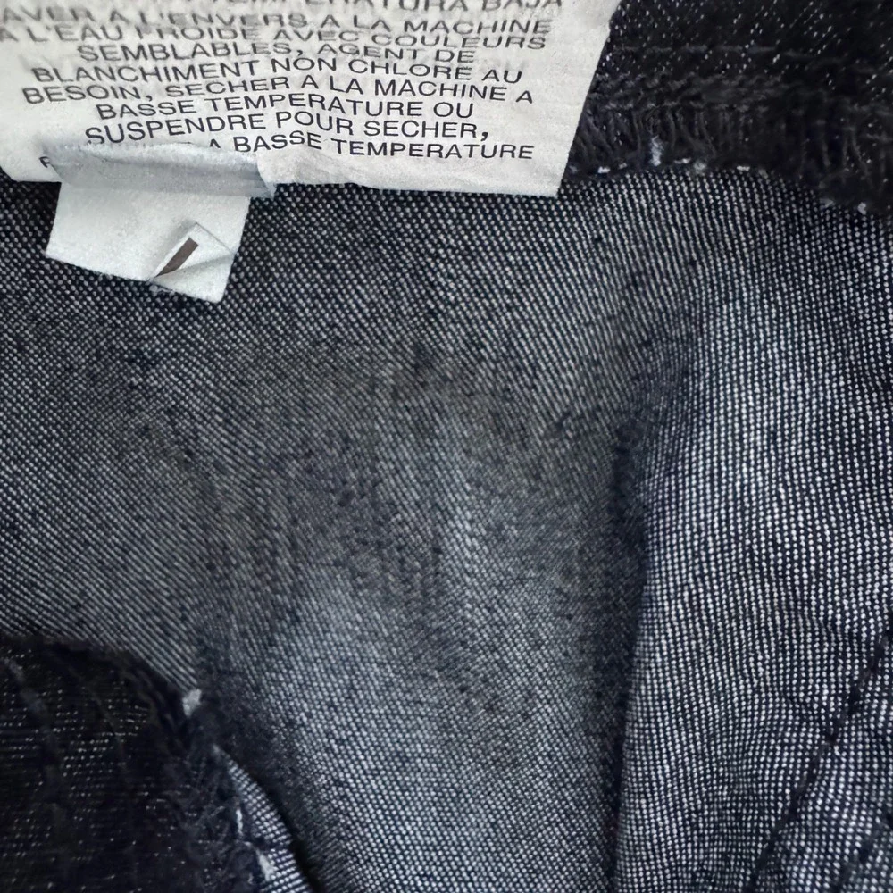 Lee Denim Short Mid Rise Women 8 Indigo Comfort Waistband